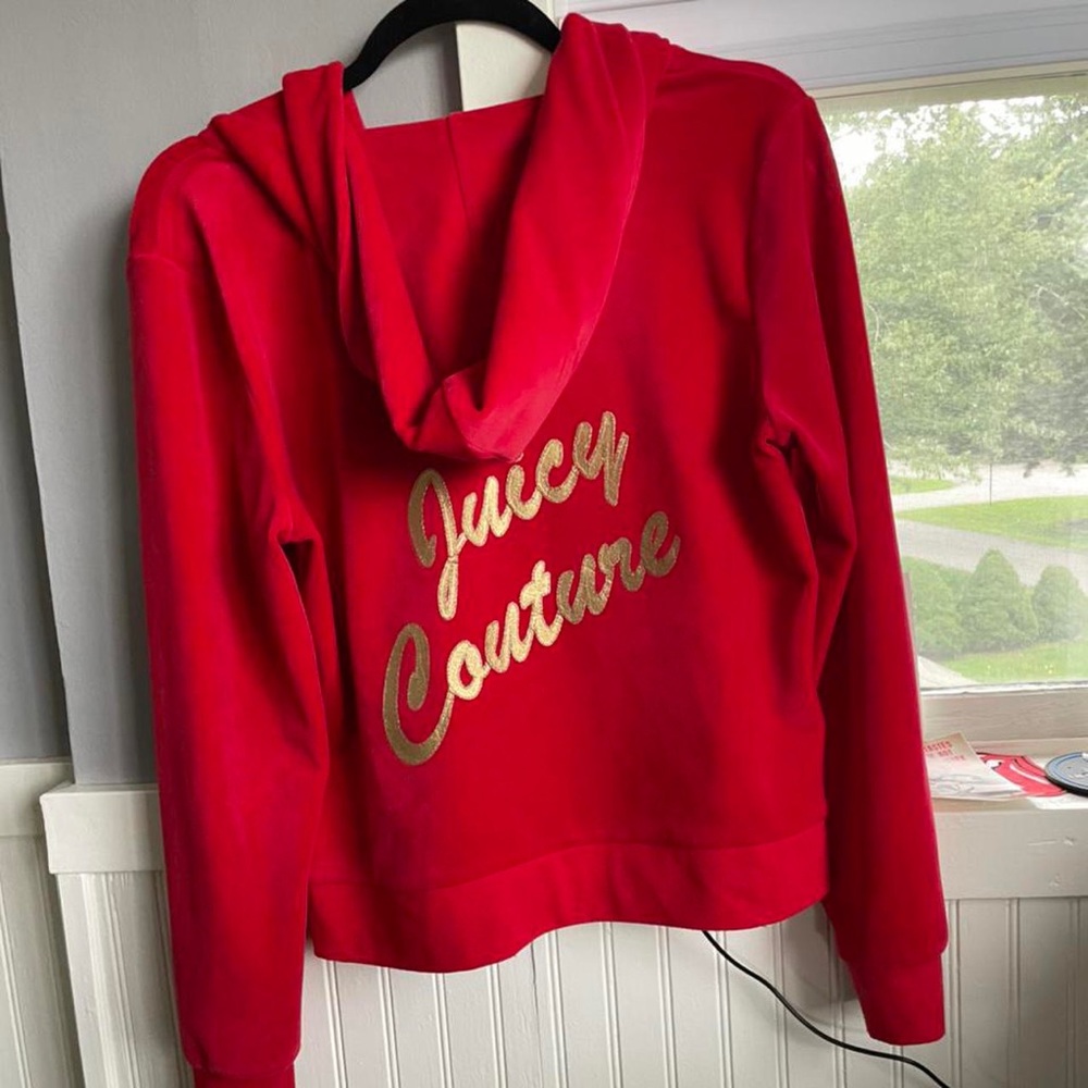 Red Velvet Juicy Couture Sweater ❤️